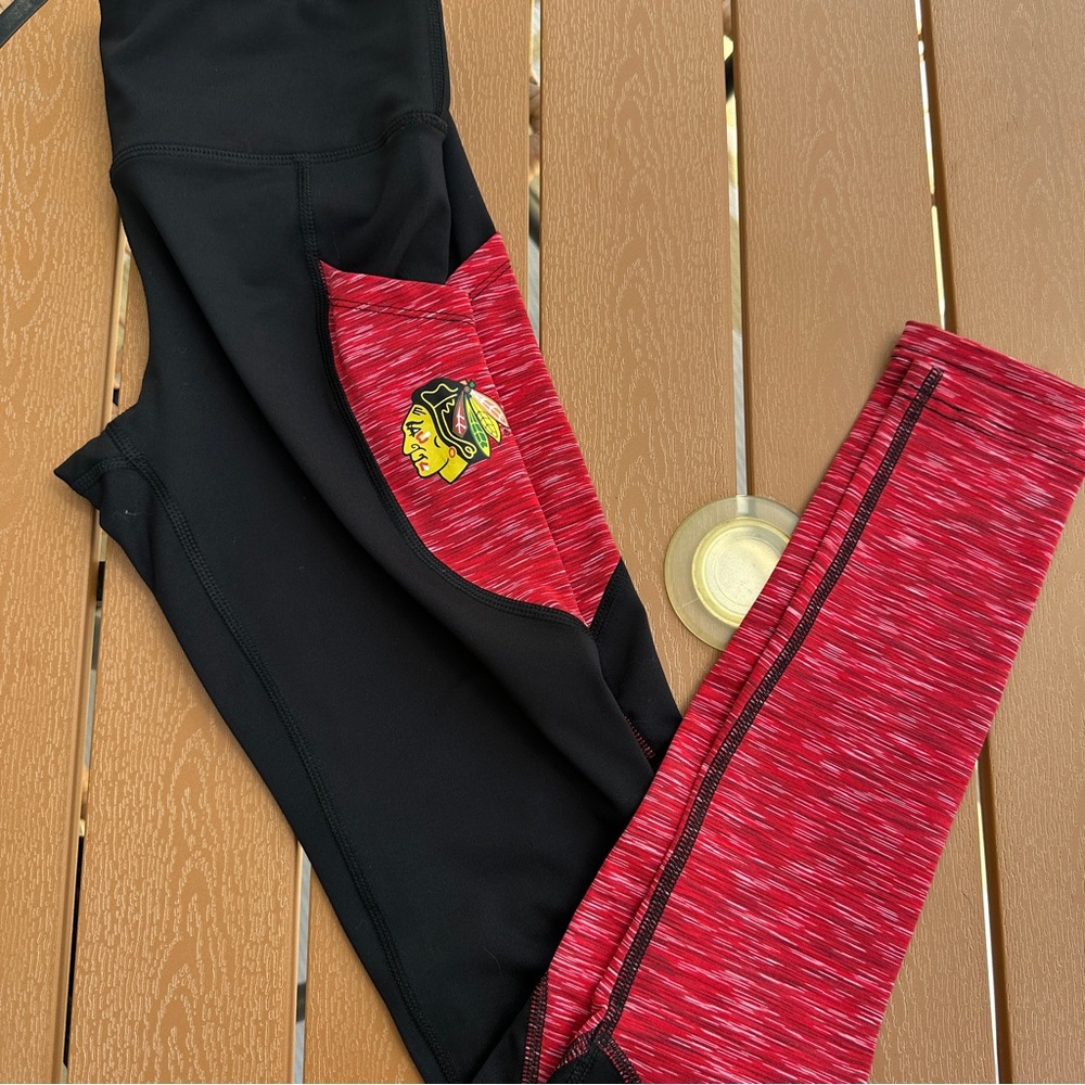 Chicago Blackhawks Leggings Size XS